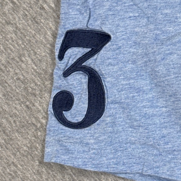 Polo Ralph Lauren Big Pony 3 Logo Shirt Men's XL Crew Neck Embroidered Blue Soft - Picture 3 of 10